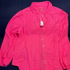 Lilly Pulitzer button down long sleeve